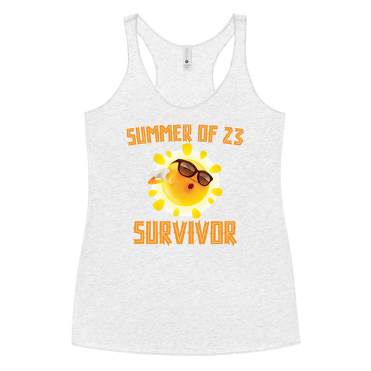 Summer of 23 Survivor Women's Racerback Tank