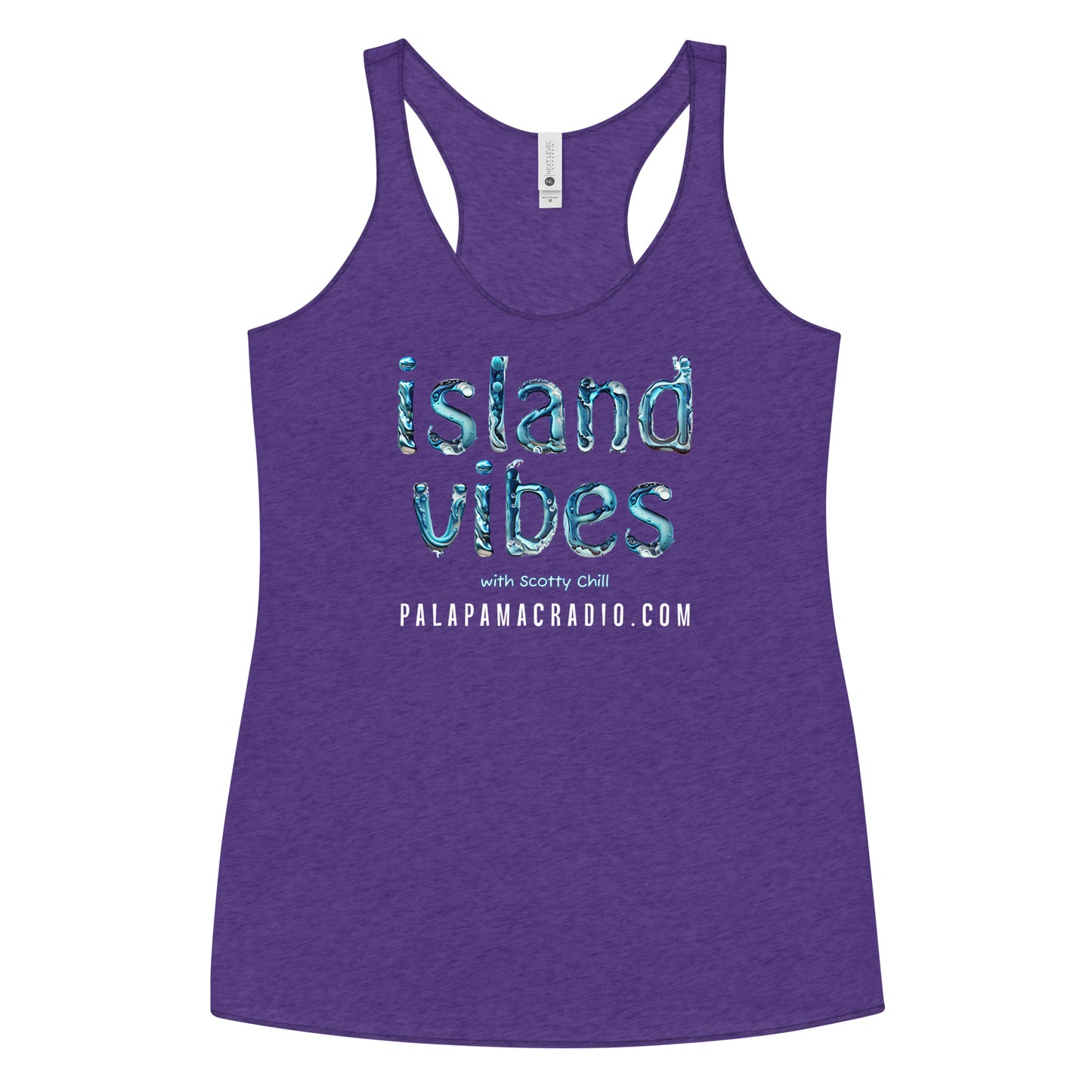 Island Vibes (Water) Women's Racerback Tank - 6 Color Options