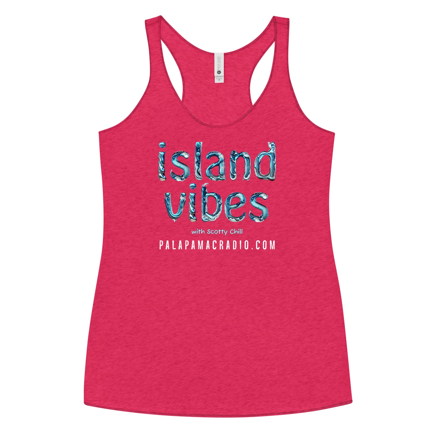 Island Vibes (Water) Women's Racerback Tank - 6 Color Options