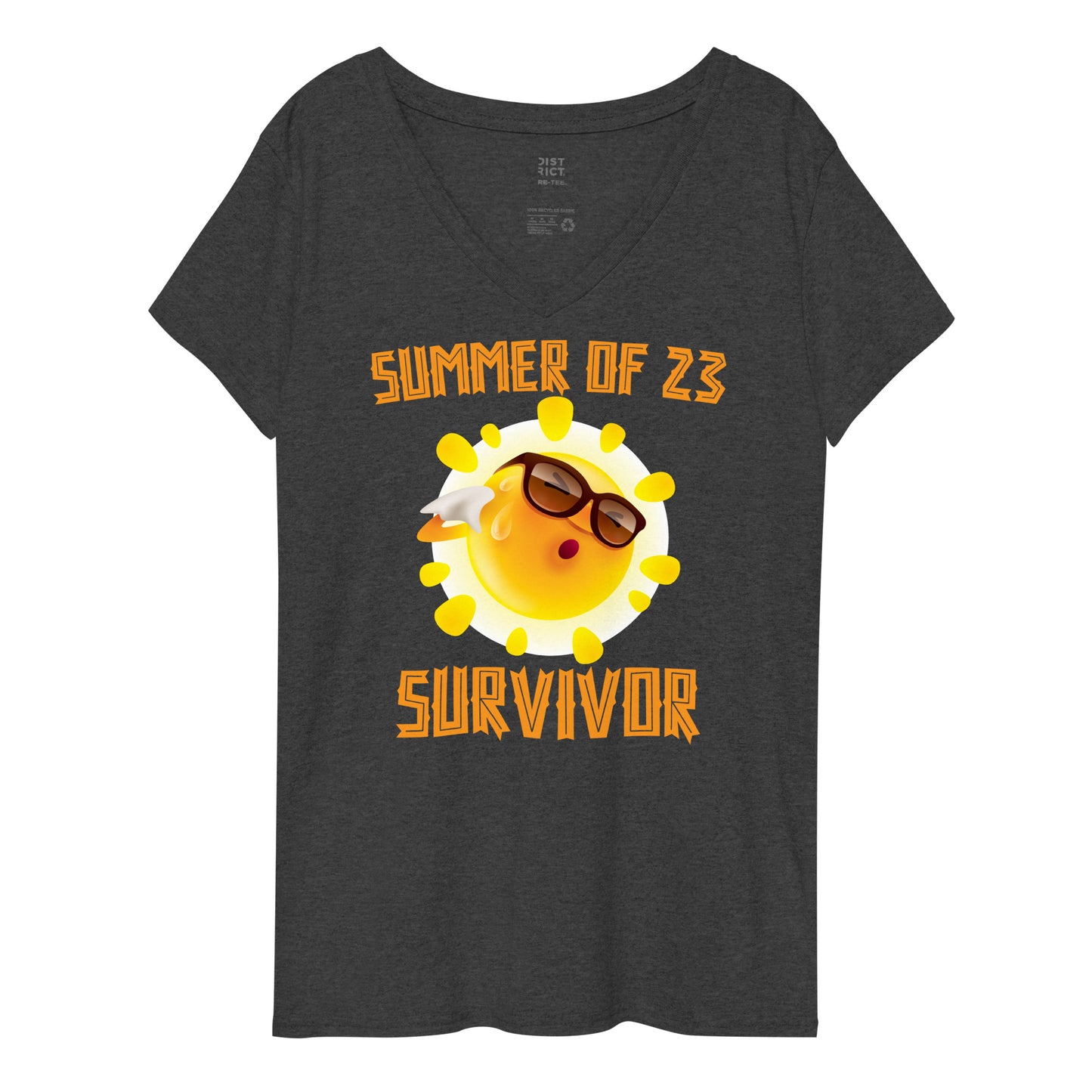 Summer of 23 Survivor Ladies V-Neck